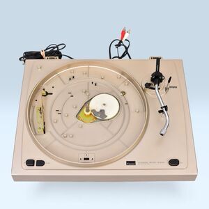 sansui sr-b200s automatic return belt drive turntable read
